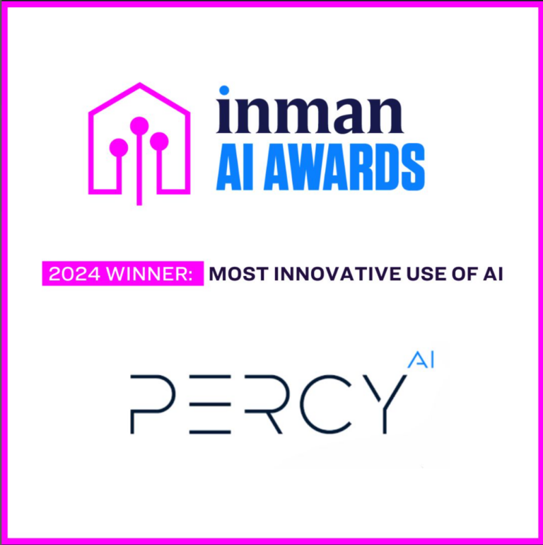 Percy.ai Honored as 2024 Inman AI Award Winner